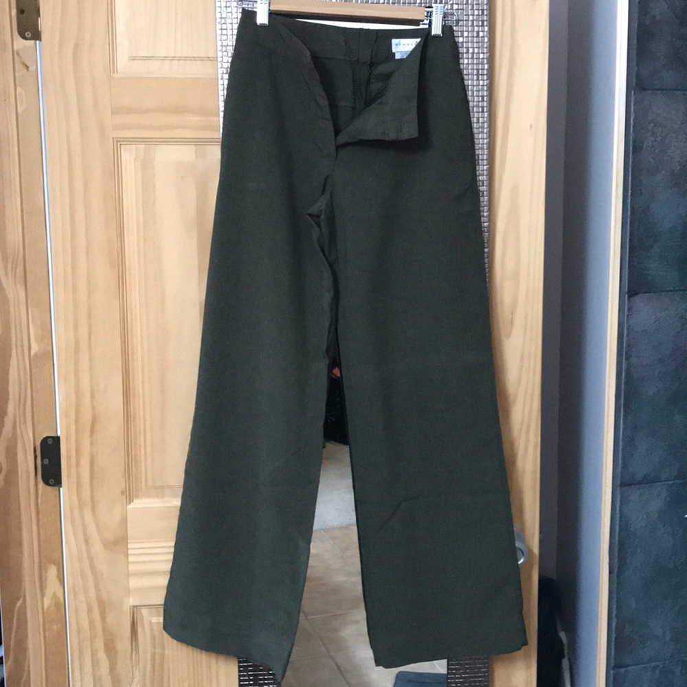 Green trousers
